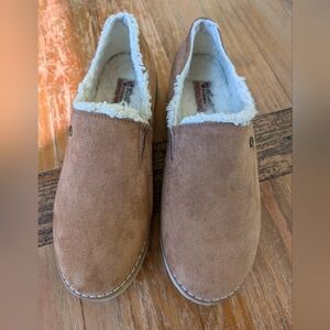 BOBS from Skechers Tan Slip-On Shoes